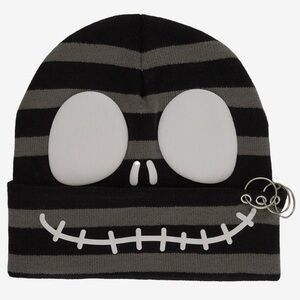 Disney Nightmare Before Christmas Jack Skellington Glow in Dark Beanie Hat